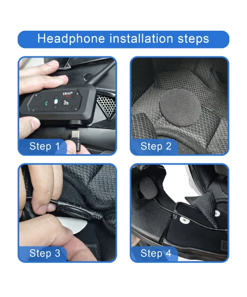 Vnetphone V6 Pro+ Bluetooth Intercom (1 Yr Warranty)-Vnetphone 7 Vnetphone V6 Pro+ Bluetooth Intercom (1 Yr Warranty)-Vnetphone - Image 5