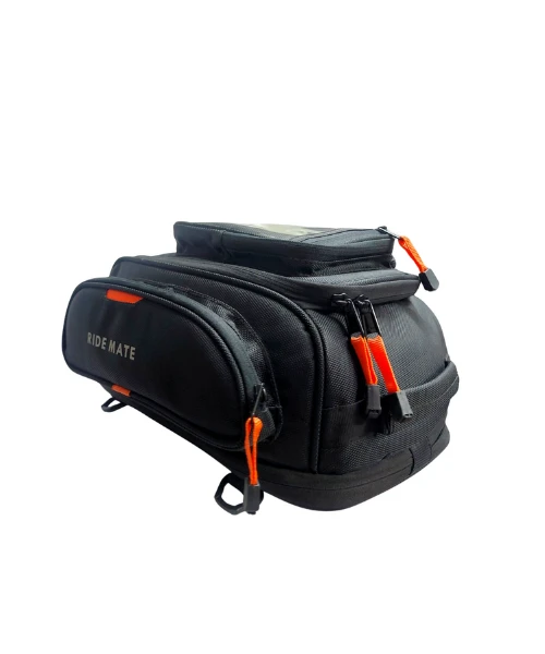 Tryka Gears Ride Mate 2.0 (25 Ltrs) Tank Bag - Black Orange-Tryka Gears 7 Tryka Gears Ride Mate 2.0 (25 Ltrs) Tank Bag - Black Orange-Tryka Gears - Image 5