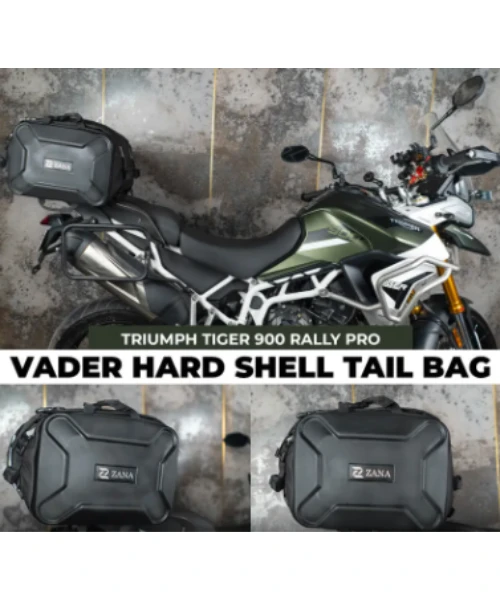 Zana Vader Hard Shell Tail Bag 65 Litre With Free 2 Waterproof Storage Bag And 1 Bungee Cord - ZI-BG-001-Zana 7 Zana Vader Hard Shell Tail Bag 65 Litre With Free 2 Waterproof Storage Bag And 1 Bungee Cord - ZI-BG-001-Zana - Image 5