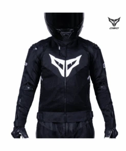 DSG GP X Riding Jacket - Black White-DSG -Motorcycle Riding Equipment Store 5 6adb7616 bbf1 4cf0 81e8 a67b1098c065