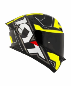 KYT TT-Revo Electron Helmet - Matt Black Yellow-KYT Helmets -Motorcycle Riding Equipment Store 5 6eb488e2 9844 4c5d a1b7 f97785ec95c7