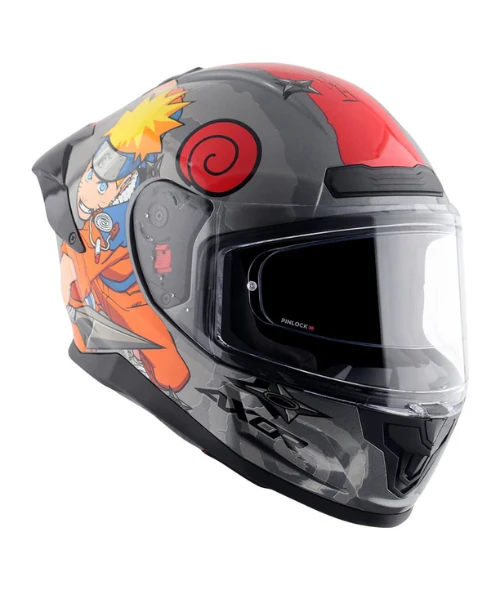 Axor Saber Naruto Helmet - Gloss Black Orange-AXOR 7 Axor Saber Naruto Helmet - Gloss Black Orange-AXOR - Image 5