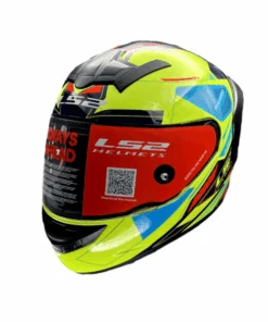 LS2 FF352 Rookie Betha Helmet - Hi Viz Yellow Navy Blue-LS2 -Motorcycle Riding Equipment Store 5 7f7211f2 6992 4e76 9257 882ae061c6bb