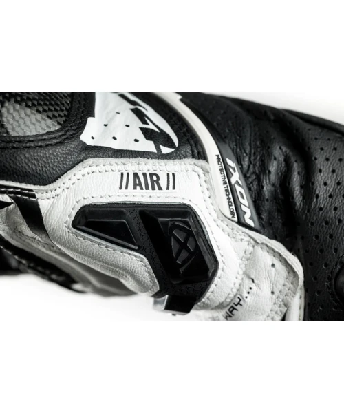 Ixon GP4 Air Riding Gloves - Black White-Ixon 7 Ixon GP4 Air Riding Gloves - Black White-Ixon - Image 5