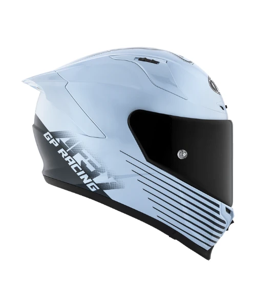 KYT Striker AF37 Livery Helmet - Gloss Sea Blue-KYT Helmets 7 KYT Striker AF37 Livery Helmet - Gloss Sea Blue-KYT Helmets - Image 5