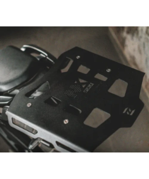 Zana Mild Steel Top Rack With Plate For Honda NX500 - Black - ZI-8471-Zana 7 Zana Mild Steel Top Rack With Plate For Honda NX500 - Black - ZI-8471-Zana - Image 5