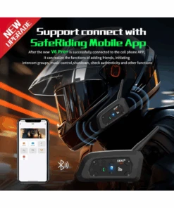 Vnetphone V6 Pro+ Bluetooth Intercom (1 Yr Warranty)-Vnetphone 35 Vnetphone V6 Pro+ Bluetooth Intercom (1 Yr Warranty)-Vnetphone -Motorcycle Riding Equipment Store 5 cb3eb758 39e4 49b8 ba61 2250153cba2c