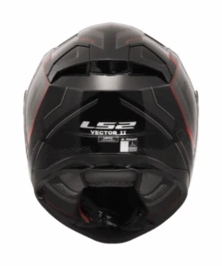 LS2 FF811 Vector II Alizer Helmet - Gloss Black Red-LS2 -Motorcycle Riding Equipment Store 5 f10ca074 9dc4 46e2 85bf 065348d77c66