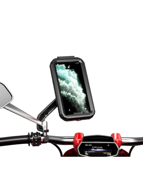 Yellowfin Fully Waterproof Mirror Mount Mobile Phone Holder Without Charger - M18L-B2 Mirror Mount-Yellowfin 8 Yellowfin Fully Waterproof Mirror Mount Mobile Phone Holder Without Charger - M18L-B2 Mirror Mount-Yellowfin - Image 6