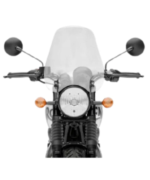 VisorBros Touring Windscreen For Royal Enfield Hunter 350 - Clear-VisorBros 4 VisorBros Touring Windscreen For Royal Enfield Hunter 350 - Clear-VisorBros - Image 2