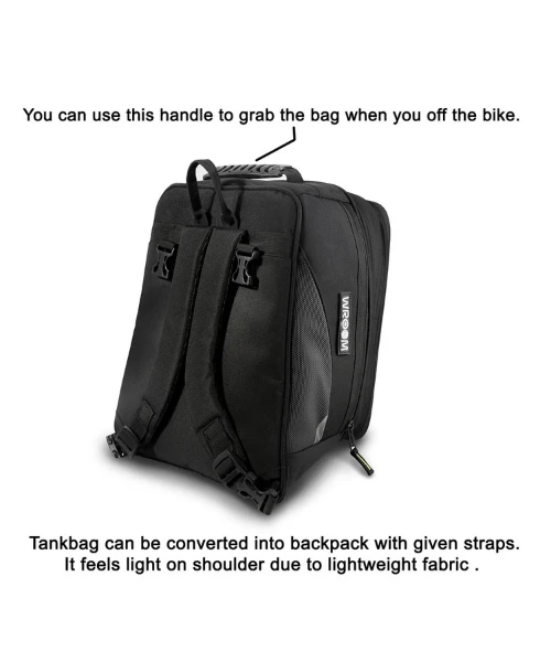 Wroom Jarvis Universal Non Magnetic Tank Bag 2.0-Wroom Gears 8 Wroom Jarvis Universal Non Magnetic Tank Bag 2.0-Wroom Gears - Image 6