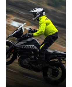 Rynox H2GO Pro 3 Rain Jacket - Hiviz Green-Rynox -Motorcycle Riding Equipment Store 6 37 15779f86 e4b9 49c1 886b 978e1f88b678