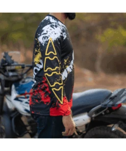 Wroom Dri Fit Jersey - Black Red-Wroom Gears -Motorcycle Riding Equipment Store 6 42 77425896 5316 4d79 8a8a d5332da7947b