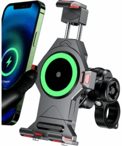 Yellowfin Aluminium Alloy Motorcycle Phone Mount With Vibration Dampener Secure Anti-Theft Lock | One-Push Auto Lock Handlebar M23-A1-Pro Elite - With Charger-Yellowfin 13 Yellowfin Aluminium Alloy Motorcycle Phone Mount With Vibration Dampener Secure Anti-Theft Lock | One-Push Auto Lock Handlebar M23-A1-Pro Elite - With Charger-Yellowfin -Motorcycle Riding Equipment Store 6 47 0db202e2 5654 4370 bad7 c92823351678