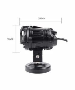 HJG Mercedes Y Lens Ultra Wide LED Fog Lights White/Yellow - Pair + Wire Harness + Switch + Flasher-HJG -Motorcycle Riding Equipment Store 6 4 8ecab29e 7b06 49b1 8a38 8ffb2c996a1b