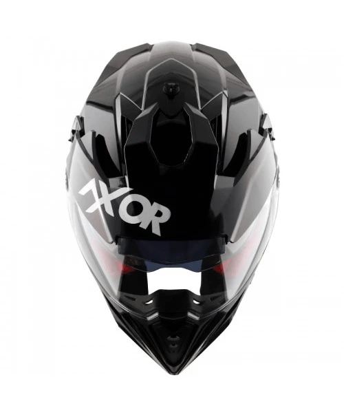 Axor X-Cross Dual Visor Sc Helmet - Black Red-AXOR 8 Axor X-Cross Dual Visor Sc Helmet - Black Red-AXOR - Image 6