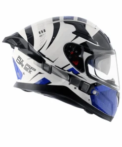 Axor Apex Hex-2 Helmet - White Blue-AXOR -Motorcycle Riding Equipment Store 6 76 d628d81d 3b4a 4abf 91b1 79f46583ec8a