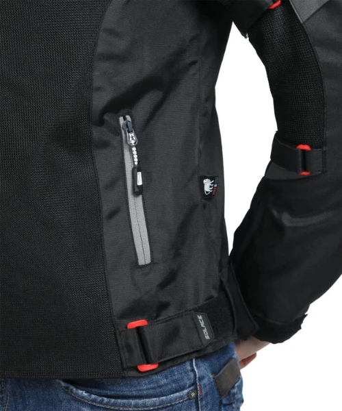 Solace AIR-X V3 Riding Jacket - Black Grey-Solace 8 Solace AIR-X V3 Riding Jacket - Black Grey-Solace - Image 6