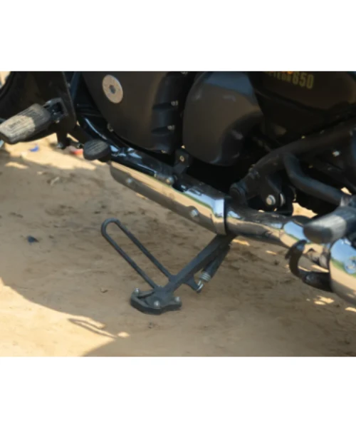 Zana Side Stand Extender Aluminum & SS For Royal Enfield Super Meteor 650 - ZI-8304-Zana 3 Zana Side Stand Extender Aluminum & SS For Royal Enfield Super Meteor 650 - ZI-8304-Zana