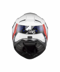 LS2 FF811 Vector II Stylus Helmet - White Fluro Red-LS2 -Motorcycle Riding Equipment Store 6 4136a9a7 429a 47b5 96d7 947ee3935a19