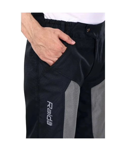 Raida Tourer Riding Pant - Black Grey-Raida 8 Raida Tourer Riding Pant - Black Grey-Raida - Image 6