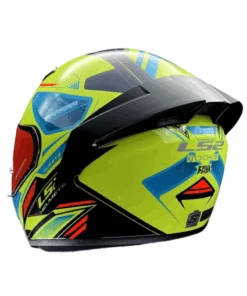 LS2 FF352 Rookie Betha Helmet - Hi Viz Yellow Navy Blue-LS2 -Motorcycle Riding Equipment Store 6 8bb2e8d8 514c 4ffa 9575 639b871d7773