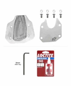 Viaterra Honda CB 350 Highness Sidestand Shoe - Silver-Viaterra -Motorcycle Riding Equipment Store 6 a0179bf8 ba27 40ce b301 38d59b79083f