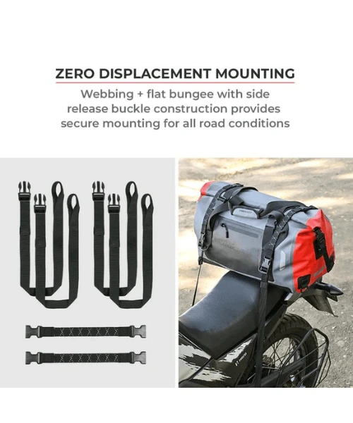 Viaterra 40L Waterproof Tailbag Drybag - Universal-Viaterra 4 Viaterra 40L Waterproof Tailbag Drybag - Universal-Viaterra - Image 2