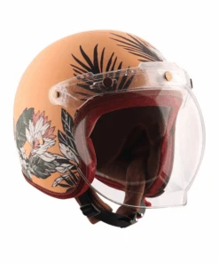 Axor Retro Jet Girls Hawai Helmets-AXOR -Motorcycle Riding Equipment Store 7 17
