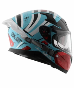 Axor Apex Hex-2 Helmet - Hex Blue Red-AXOR -Motorcycle Riding Equipment Store 7 4 56c3635f c1d1 4f5b bb5a 5754058ae831