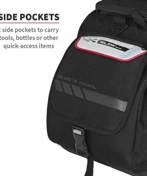 Viaterra Claw Mini 48L Waterproof Tail Bag - Black-Viaterra 9 Viaterra Claw Mini 48L Waterproof Tail Bag - Black-Viaterra - Image 7