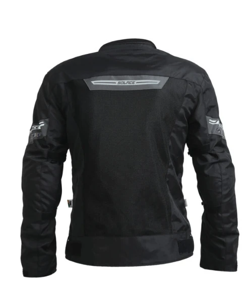 Solace AIR-X V3 Riding Jacket - Black Grey-Solace 9 Solace AIR-X V3 Riding Jacket - Black Grey-Solace - Image 7