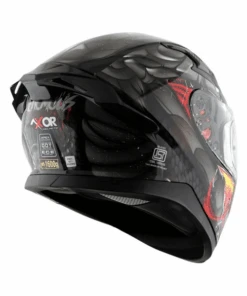 Axor Apex Venomous D/V Helmet - Black Grey-AXOR -Motorcycle Riding Equipment Store 7 90 9c2b9900 827f 42ff 90ff 15a1c2aa5e6c