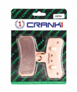 Crank1 Fully Sintered H2 Series Brake Pads For Harley Davidson Super Glide Customs-Crank 1