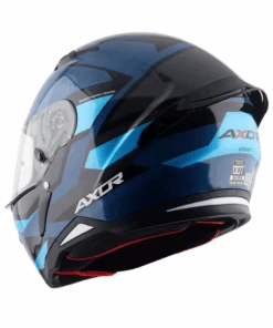 Axor Hunter Cornet Helmet - Gloss Dark Blue Black-AXOR -Motorcycle Riding Equipment Store 7 03a3ecd9 1064 420e bda0 99d2068bceb0