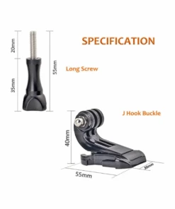 Moto Arch J Hook Buckle Mount Compatible For GoPro And Other Action Cameras - Black-Moto Arch -Motorcycle Riding Equipment Store 7 8f30ea53 9a9d 44b5 868f 55bb5774d68a