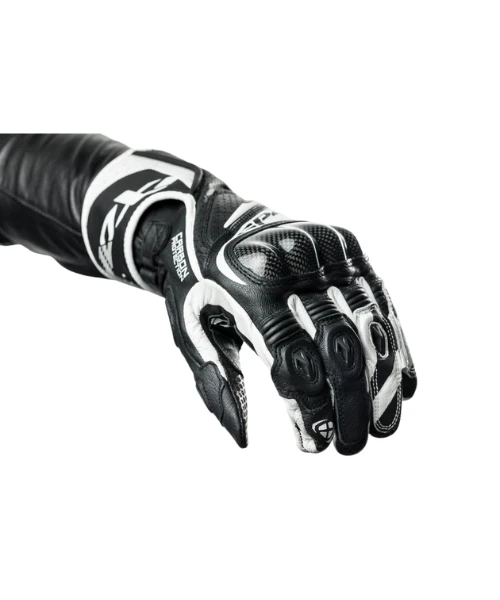 Ixon GP4 Air Riding Gloves - Black White-Ixon 9 Ixon GP4 Air Riding Gloves - Black White-Ixon - Image 7