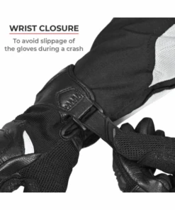 Viaterra Holeshot Summer Mesh Hybrid Gloves - Grey-Viaterra -Motorcycle Riding Equipment Store 8 17 89a017b4 cfad 4b5d 8fcc 1639deadfe65