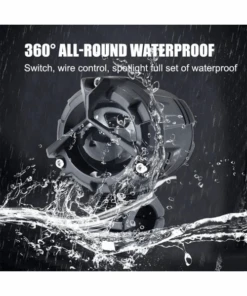 HJG Mercedes Y Lens Ultra Wide LED Fog Lights White/Yellow - Pair + Wire Harness + Switch + Flasher-HJG -Motorcycle Riding Equipment Store 8 4 903dfff6 f181 4e86 b0be e80223b15235