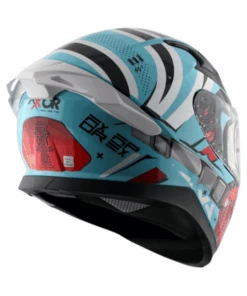 Axor Apex Hex-2 Helmet - Hex Blue Red-AXOR -Motorcycle Riding Equipment Store 8 4 d3027d95 e40d 4373 a447 71b66d66915b
