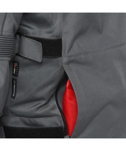 Royal Enfield Explorer V3 Riding Jacket - Grey-Royal Enfield 10 Royal Enfield Explorer V3 Riding Jacket - Grey-Royal Enfield - Image 8