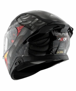 Axor Apex Venomous D/V Helmet - Black Grey-AXOR -Motorcycle Riding Equipment Store 8 63 4fb1e77f 05e0 4b84 a290 9f4fcc73b371