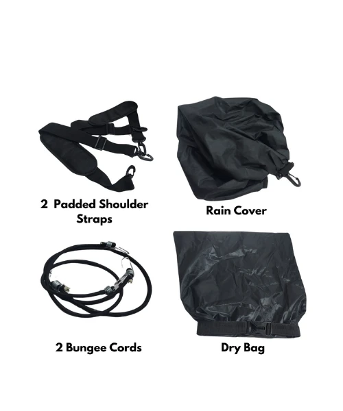 Tryka Gears Ride Mate 2.0 (25 Ltrs) Tank Bag - Black Orange-Tryka Gears 10 Tryka Gears Ride Mate 2.0 (25 Ltrs) Tank Bag - Black Orange-Tryka Gears - Image 8