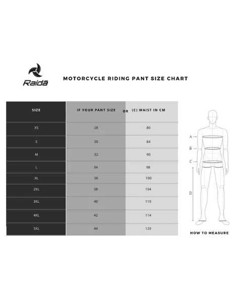 Raida Tourer Riding Pant - Black Grey-Raida 10 Raida Tourer Riding Pant - Black Grey-Raida - Image 8