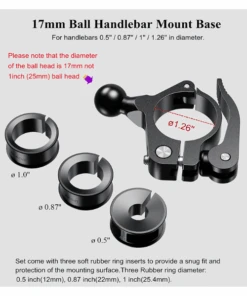 Yellowfin 17 MM Ball Buckle - Quick Release Type-Yellowfin -Motorcycle Riding Equipment Store 9 2 7e94fe88 8255 4b3f 9f9a 7f889330f5ff