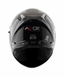Axor Street Helmet Solid Gloss Black-AXOR -Motorcycle Riding Equipment Store 9 35