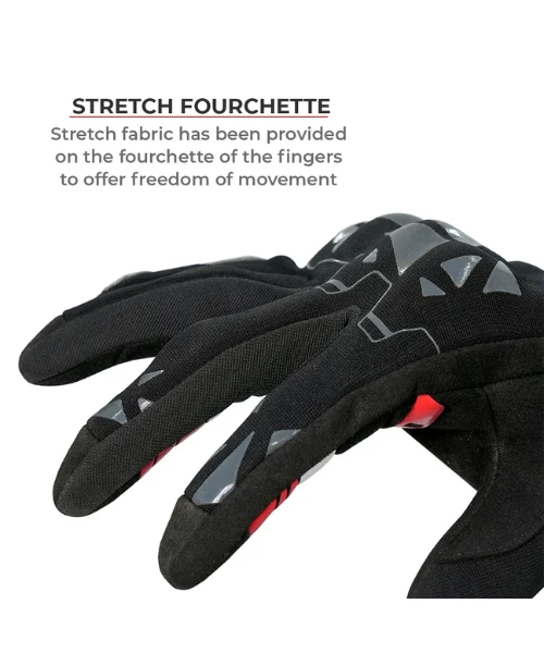 Viaterra Roost V2 Offroad Motorcycle Gloves - Flame-Viaterra 11 Viaterra Roost V2 Offroad Motorcycle Gloves - Flame-Viaterra - Image 9