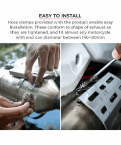 Viaterra End Can Heat Shield - Silver-Viaterra 20 Viaterra End Can Heat Shield - Silver-Viaterra -Motorcycle Riding Equipment Store 9 83425a1b cbe3 4b56 972f 1751f4bb9c74