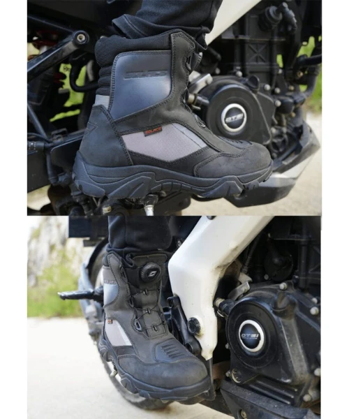 Solace Sparknit Moto Riding Boot - Black-Solace 11 Solace Sparknit Moto Riding Boot - Black-Solace - Image 9