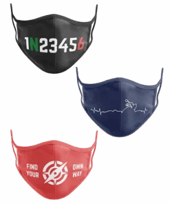 Biker Cotton Mask - Set Of 3-Moto Arch